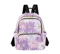 tplaotee 14 Inch ladies laptop backpack Soft Pastel Lavender Flower, Soft Pastel Lavender Flower, S, Fashion