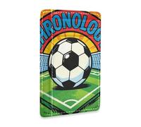 tplaotee 2026 World Cup Soccer Ball leather wallet for men slim with money clip RFID Blocking card wallet for Men and Women