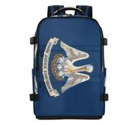 tplaotee Anti Theft Backpack Water-resistant Lightweight Computer Bag For Men Travel Essentials for Travel Business Casual or College 20L Oil Painting Flag Louisiana
