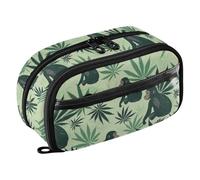 tplaotee Baboon Japanese Style Green Expandable Stationery Organizer Teacher Must-Have for College & High