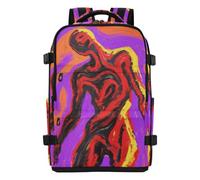 tplaotee Backpack For School Water-resistant Lightweight Work Backpack For Men Travel Essentials for Travel Business Casual or College 20L Absrtact Art Desperate Man