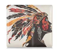 tplaotee Beige Indian Woman Premium Leather Auto Registration Insurance & ID Card Holder Automobile Wallet Case Organizer for ID, Driver's License, Key Contact Information Cards