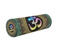 tplaotee Boho Mandalas Pattern Decorative Neck Roll Pillow Decorative (Scenario) Round Pillows for Chairs Foam Cylinders Memory Foam Back Support