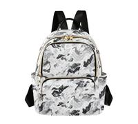 tplaotee Camouflage White 14 Inch ladies backpacks for women women's fashion backpack for travel&work, Camouflage White, M