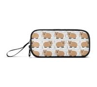 tplaotee Capy Dollar Simple Pencil Bag Pencil Cases For College for Middle School