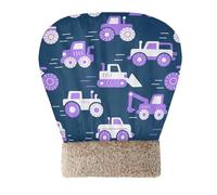 tplaotee Cat Cave Bed for Cats Cartoon Truck Vehicle Dark Blue and Purple Hideaway Pet Snuggle Sack Cold Weather Self Heating, Comfortable, Washable