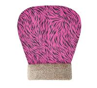 tplaotee Cat Sleeping Bag for Indoor Cats or Small Dogs Animal Skin Leopard Purple Black Kittens Tunnel Pet Hideaway Winter Self-Warming Soft