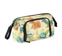 tplaotee Crocodiles Sweet Pencil pouching Large Capacity Cute School Supplies Lightweight for Adolescentes Elementary