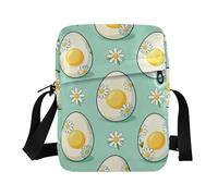 tplaotee Devil Egg Daisy Flower Green small messenger bag for women mens shoulder bag Women's Purses Shoulder Handbags Adjustable Strap for Travel Travel business