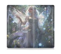 tplaotee Fairy Game Anime Girl Leather Registration and Insurance Card Holder Document Wallet for Cards, Essential Document Driver License