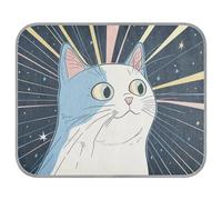 tplaotee FUUNY Ragdoll Cat Summer pet Cooling mat for Dogs Self Cooling Blankets for Indoor Cats for Doggie cat Outdoor Soft tapete refrescante para mascotas M