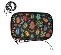 tplaotee keyword for travel Colorful Insect Bug Floral Pattern