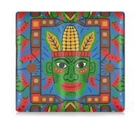 tplaotee Mexico Tribe Leader Leather Car Registration and Insurance Card Holder Essential Car Wallet Case for ID, Driver's License, Key Contact Information Cards