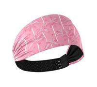 tplaotee Palm Tree Anime Valentine Non-Slip? cloth headbands Stretchy sweatbands for Cycling Yoga hiking basketball