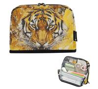 tplaotee Pencil Storage Case Large Capacity Makeup Pouches Mighty Animal