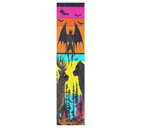 tplaotee Psychedelic Demon Deer Wolf Forests Art Grip Tape Designs Skateboard Anti Slip pro Scooters Grip Tape Anti Slip Cruiser Board 44×10 Inch