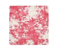 tplaotee red white mottled abstract Magic Self-Adhesive Cosmetic Bag Cloth Cosmetic Organizer Wrap Camera Lens Cloth Wrapper Makeup For Women Size 21.7x21.7in