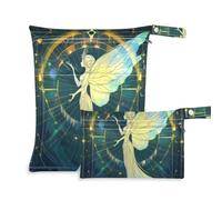 tplaotee Reusable Waterproof Dry Bag 2 Pack Dreamy Color Tarot Eye