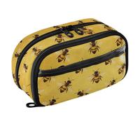 tplaotee Save The Bees Easy To Organize Stationery Organizer Back-To-School Essential for College Student Teen Adults