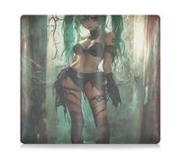 tplaotee Sexy Little Devil Anime Woman Leather Auto Registration Insurance & ID Card Holder Prefect Car Essentials Wallet for Driver Auto Owners Trailer Motorcycle Boat