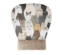 tplaotee Sleeping Bag Covered Cat Bed for Indoor Cats for Small Dogs Aesthetic Ragdoll Cats White Pet Tunnel Hideout Nest Cold Weather Self Heating