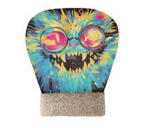 tplaotee Sleeping Bag Covered Cat Bed for Indoor Cats for Small Dogs Dark Gothic Aesthetics Terror Cat Pet Snuggle Sack Cold Weather Semienclosed Soft & Safe