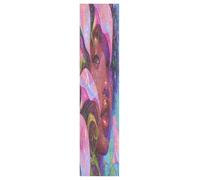 tplaotee Stylish Black Woman Pink Calla Lilies Grip Tape for a Skateboard Waterproof Longboard Griptape Waterproof Cruiser Board Grip Tape, 44×10 Inch