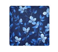 tplaotee sweet Callistephus flowers Royal Blue Magic Travel Cosmetic Bag Cloth Travel Organizer Wrap Camera Lens Cloth Wrapper Organizer Bags For Women Size 21.7x21.7in