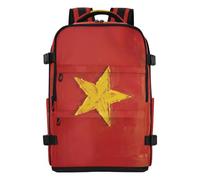tplaotee Tool Backpack Water Resistant Lightweight Computer Bag For Men 15.6 Inch Laptop Bag for Women & Men Outing Work Family Travel 20L Oil Painting Flag Vietnam