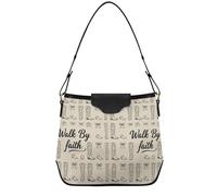 tplaotee Turquoise Cowskull Floral Western Boho Shoulderbags for Women Women's Handbag Purse with Removable Strap for Daily, Western Christian Walk By Faith, One Size