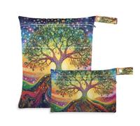 tplaotee Waterproof Dry Bags Waterproof 2 Pack The Tree Colorful