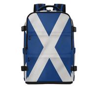 tplaotee Womens Backpack Water Resistant Lightweight Backpack For Men Work Bag 15 Inch Laptop Bag for Women & Men Outing Work Family Travel 20L Scotland Flag Scottish National Blue