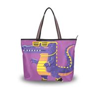 tplaotee Y2k Style Crocodiles Everyday Tote shoulder bag tote large purses and handbags for Prom Engagement Cocktail Party, Y2k Style Crocodiles, M