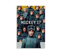 TPLLPK Mickey 17 Film Posters Poster Decorative Painting Canvas Wall Posters And Art Picture Print Modern Family Bedroom Decor Posters 08x12inch(20x30cm)