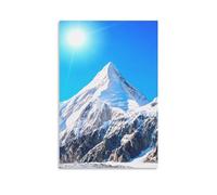 TPLLPK Mount Everest Poster Decorative Painting Canvas Wall Posters And Art Picture Print Modern Family Bedroom Decor Posters 16x24inch(40x60cm)