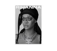 TPLLPK Rihanna Poster Poster Decorative Painting Canvas Wall Posters And Art Picture Print Modern Family Bedroom Decor Posters 08x12inch(20x30cm)