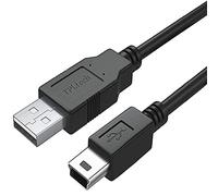 TPLTECH 10 Ft USB Cable for Yeti and Snowball USB Mics, Blackout Edition