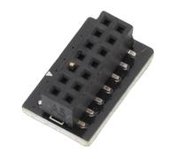 TPM 2.0 Encryption Security Module, 14-1 Pin 2 * 7P TPM Remote Card Encryption Security Board for 2.0 System for Platform Module