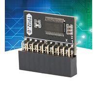 TPM 2.0 Encryption Security Module 20Pin 2 10P Standalone Crypto Processor TPM 2.0 Module for Win11 for Gigabyte for ASUS Remote Card Encryption Security Board Electronic Component, tpm chip tpm