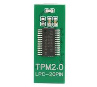 TPM 2.0 Encryption Security Module, with Encryption Function and TPM Processor, 20 Pin Strong Encryption TPM Processor Support Win 7 64 Bit Support Win 8.1 32 or 64 Bit Support Win 10 64 Bit