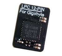 TPM 2.0 Module, 12-Pin LPC Interface with infineon SLB9665, Compatible with GigaByte Motherboard