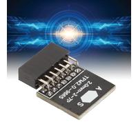 TPM 2.0 Module 14 Pin Security Chip, TPM Module, Trusted Platform Module for , Hardware Encryption Security Chip for Motherboard Desktop