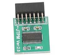 TPM 2.0 Module Board, Secure Encryption, 14 Pin LPC Interface, Universal Compatibility for Green - Ideal for Series, PC