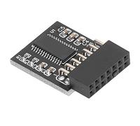 TPM 2.0 Module, Enhanced Security With Cryptographic Processor, 14 Pin LPC Interface, Black Board for msi And Motherboards