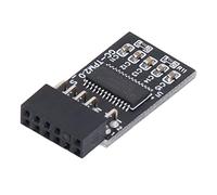 TPM 2.0 Module LPC SPI 12Pin Remote Card Encryption Security Board Accessory for Windows 11 Systems