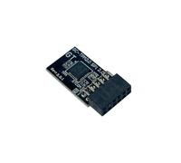 TPM 2.0 Module LPC SPI 12Pin with Infineon SLB9670 for Gigabyte Z890 AERO G/AI TOP/Eagle WIFI7/GAMING X WIFI7/UD/AORUS Ultra,Z890 AORUS Elite WIFI7 /Elite WIFI7 ICE/Master,Z890M Gaming X