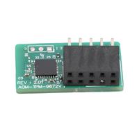 TPM 2.0 Module Vertical 10Pin SPI Ted Platform Encryption Security Module for SuperMicro AOM TPM 9672V Motherboard Green PCB