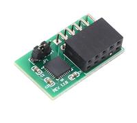 TPM 2.0 Security Module, Stable 10 Pin PCB, Standalone Crypto Processor, Energy Saving, for Gigabyte, Compatible with DDR4 Memory Sticks, AOM TPM 9670V Replacement