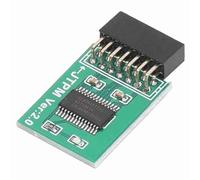 TPM Board, Small Size Green TPM 2.0 Module Wide Compatibility LPC Interface for Computer
