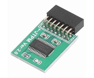TPM Board, Small Size Green TPM 2.0 Module Wide Compatibility LPC Interface for Computer